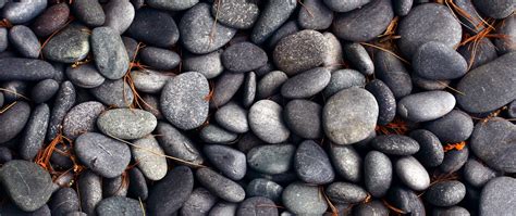 Download wallpaper 2560x1080 pebbles, stones, texture, gray dual wide ...