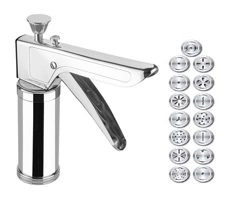 Buy Nivido Enterprise® Stainless Steel Kitchen Press with 15 Different ...