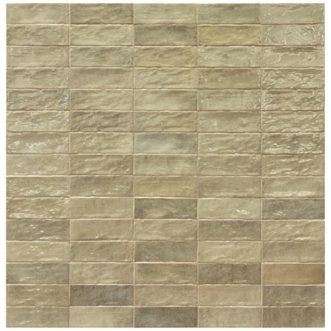 Zellige Antique Sage Ceramic Tile | Floor and Decor