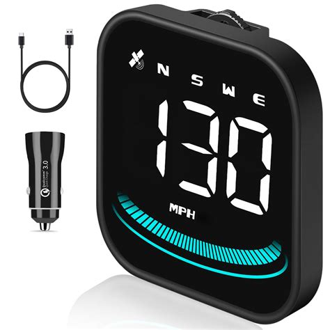 Buy AkaBane Digital GPS Speedometer Heads up Display 2.2" Car HUD, with ...