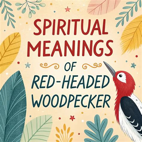 Spiritual Meanings & Symbolism Of A Red-Headed Woodpecker