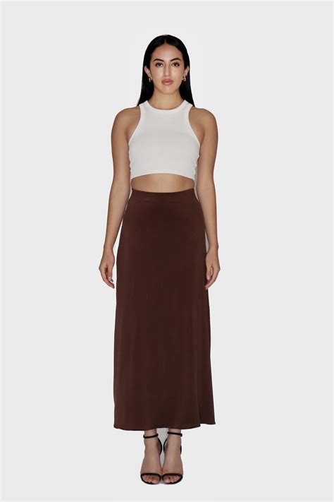 Brown Maxi Skirt - Cedar Skirt (Coco)