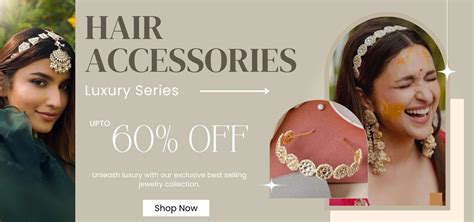 Shop Handcrafted Hair Accesories online by Ishhaara