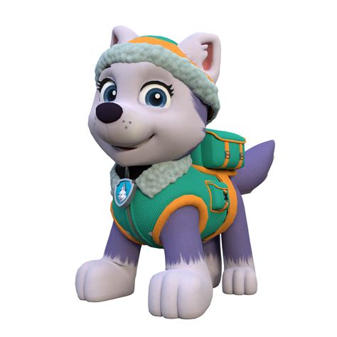 PAW Patrol - Everest Render by dpgt5843 on DeviantArt