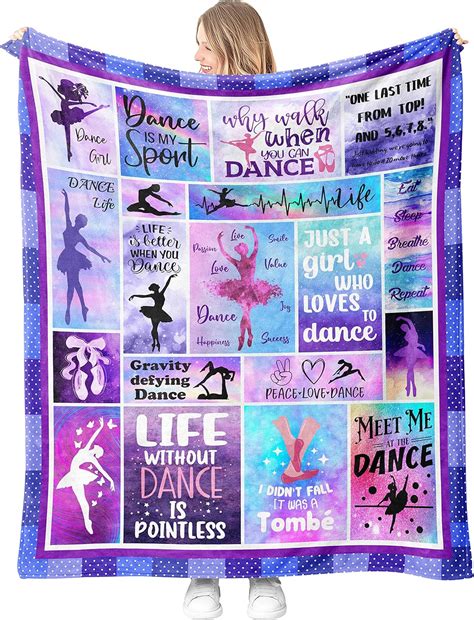 Nicetous Heartwarming Dance Blanket for Girls - Ballet India | Ubuy