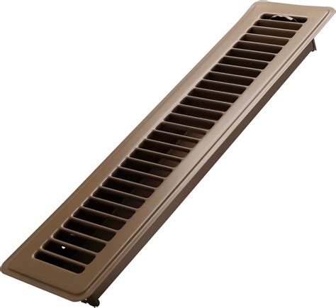 Howeall 2x14 Inch Floor Register - Heavy Duty Steel Walkable Floor ...