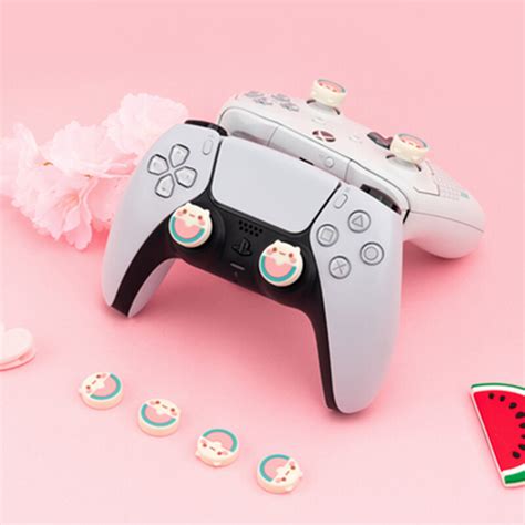 Buy GeekShare 4PCS Joy Con Thumb Grip Set Joystick Caps Cover for PS4 ...