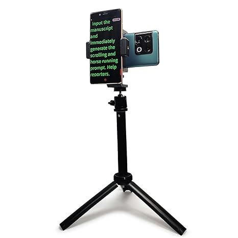 PaiPaiGo Teleprompter iPhone & Android, Double Phone Holder for Video ...