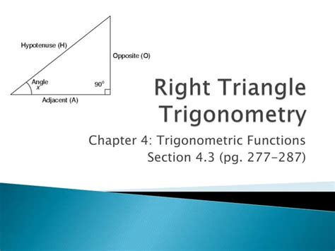 Image result for Example of Right Triangle Trigonometry