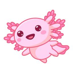 Axolotl Stickers - Free animals Stickers