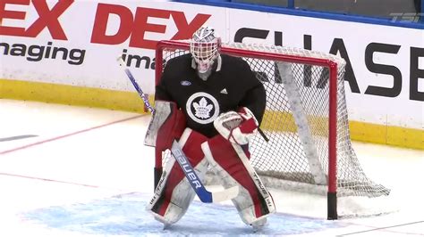 Un gardien québécois avec les Maple Leafs - La Poche Bleue