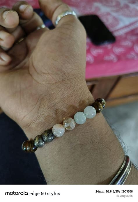 Money Magnet Fusion Band - Pyrite, Tiger Eye, Citrine & Aventurine Bea ...
