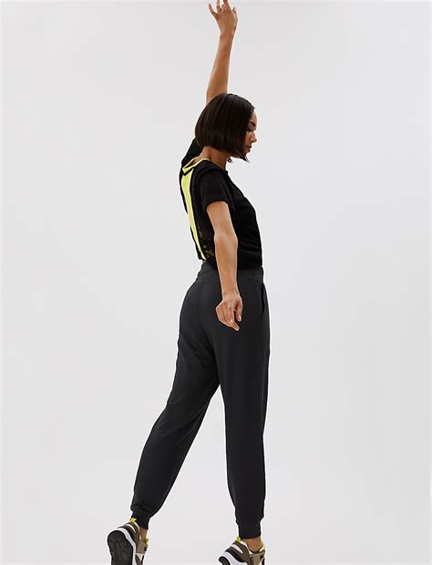 Buy Modal Rich Cuffed Relaxed Yoga Joggers at Marks & Spencer