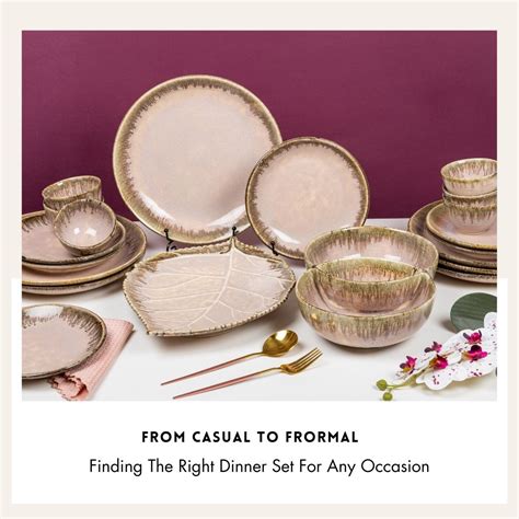 From Casual to Formal: Finding the Right Dinner Set for Any Occasion ...