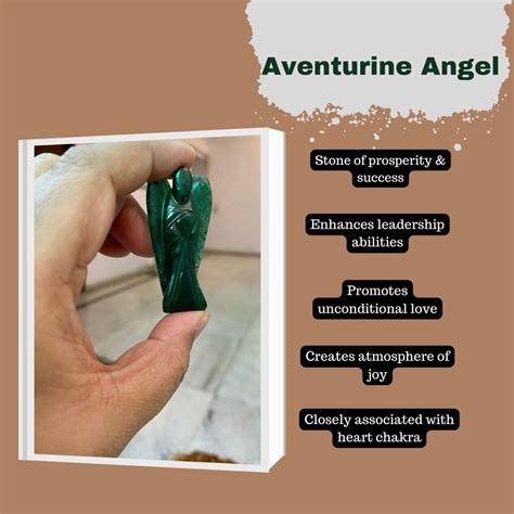 Prosperity Green Aventurine Angel ( Small ) – Citaaraa Shine - The ...