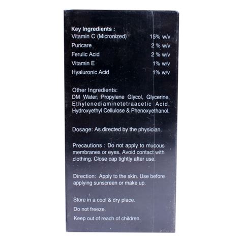 Adoclear Vitamin C Serum 20 ml Price, Uses, Side Effects, Composition ...