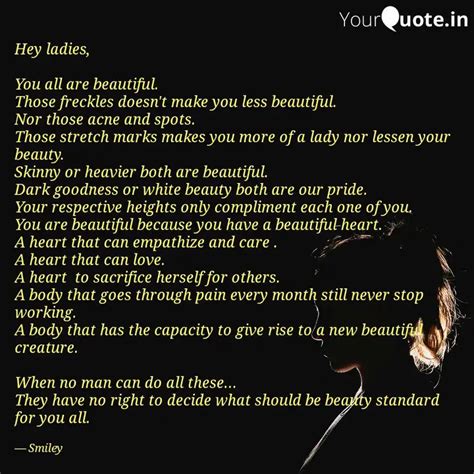 Hey ladies, You all are... | Quotes & Writings by Rupa Maji | YourQuote