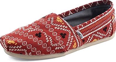 Buy Tom - Women Slip-On Shoes, Size: 11 B(M) US, Color: Brick Red ...