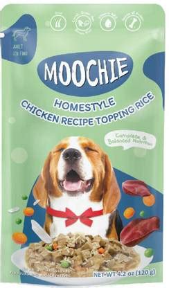 Moochie Wet Dog Food HomeStyle Chicken Liver & Rice Complete & Balanced ...