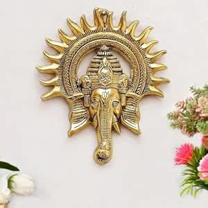 Buy ascension Metal Surya Kiran Ganesha ji Ganpati Lord Ganesh Statue ...