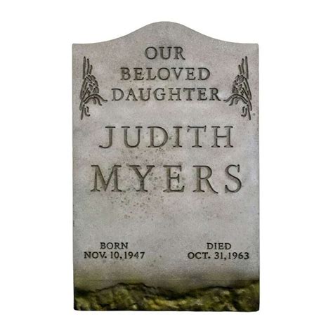 Judith Myers Tombstone from the movie Halloween - 101cm - Christmas Elves