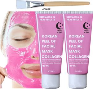 AYYIASHI Korean Collagen Overnight Face Mask With Hydrating And ...