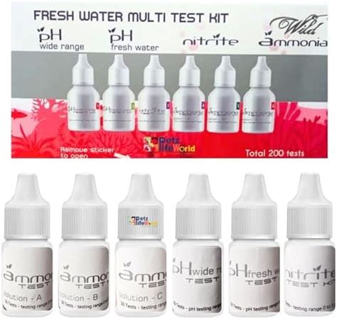 VAYINATO Aquatic Remedies Fresh Water Multi Test Kit(Ph Range + Ph ...