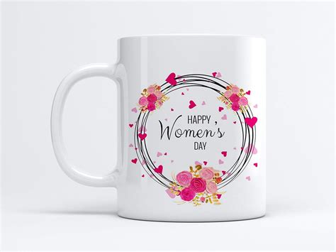Buy PASHUPATASTRA Happy Womens Day Printed Ceramic Coffee Mug ...