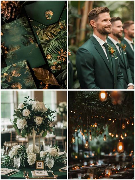 Forest Green Wedding Color Schemes 2025 Wedding Theme: Sage Green