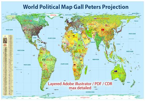 Peters World Map 的图像结果
