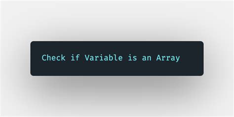 Image result for How to Check If Variable Is Array JavaScript