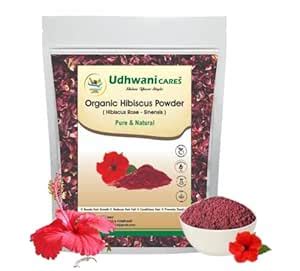 Buy Udhwani Cares Natural Herbal Hibiscus Powder for Hair Growth ...