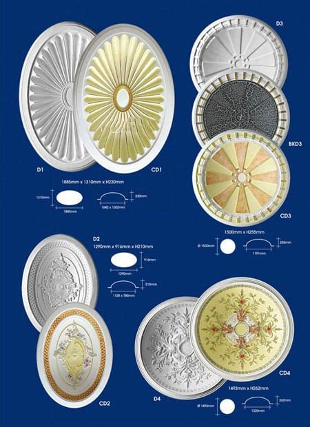 Gypsum Domes Design ID-04 | Shahenoor Corporation