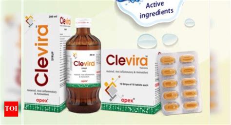 Antiviral drug 'Clevira' repurposed for treating mild to moderate Covid ...