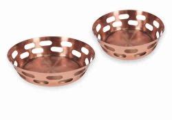 Bowls & Colenders - Rose Gold Stainless Steel Bread Basket Manufacturer ...