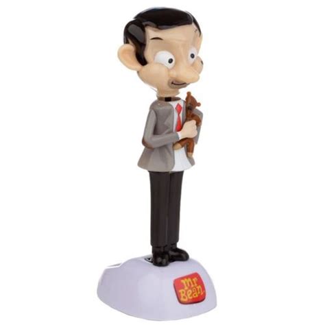 Mr Bean & Teddy Nodding/Dancing Solar Powered Pal India | Ubuy