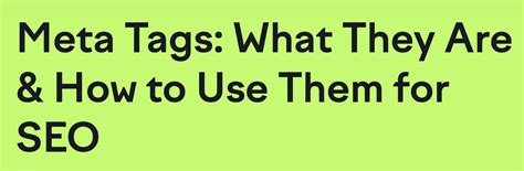 Image result for SEO HTML Tags