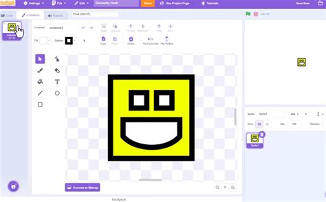 Geometry Dash How to Make a Scratch Game 的图像结果