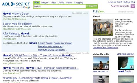 Image result for AOL Search Engine