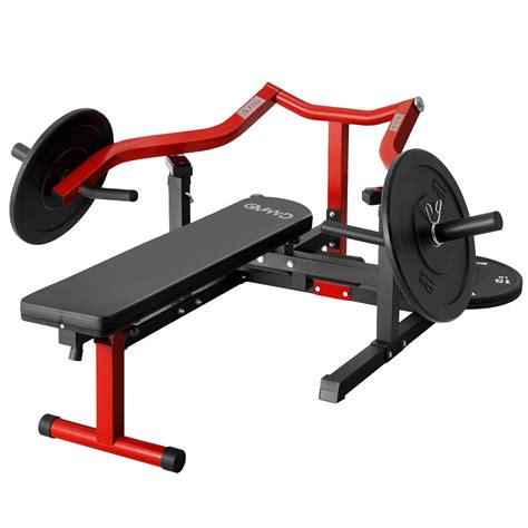 GMWD Chest Press Machine, 1250LBS Bench Press Machine with Independent ...