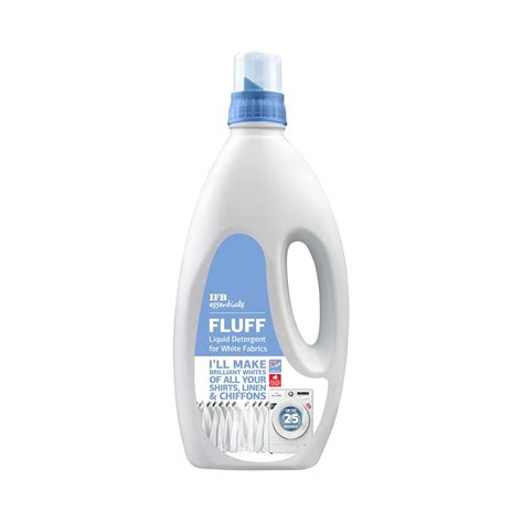 IFB essentials FLUFF Liquid Detergent for White Fabrics : Amazon.in ...