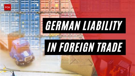 Facts About German Foreign Trade