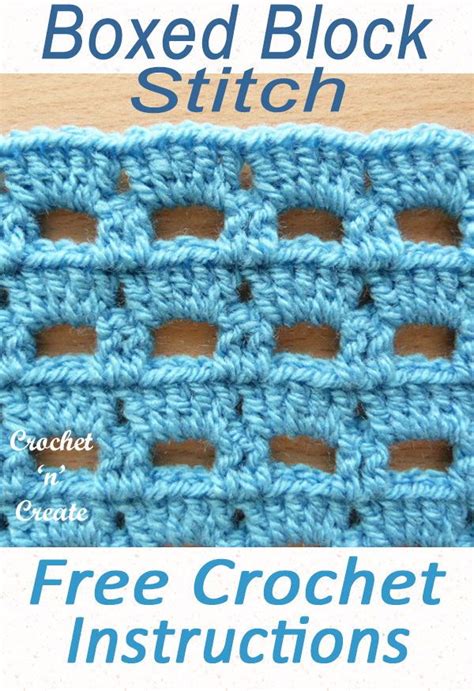 Image result for Crochet Boxed Stitch Tutorial