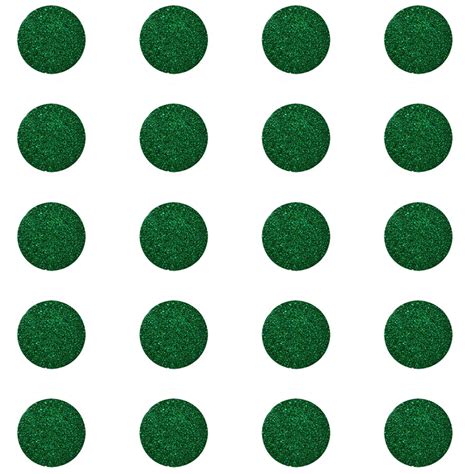 Comet Busters Glitter Dark Green Round Envelope Seal Stickers, Envelop
