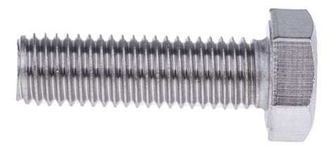 RS PRO | RS PRO Stainless Steel, Hex Bolt, M12 x 40mm | 520-346 | RS