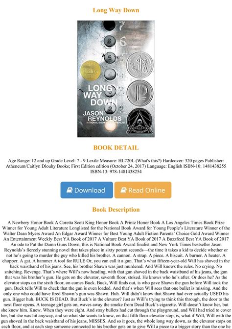 Read !Book Long Way Down *Full Online