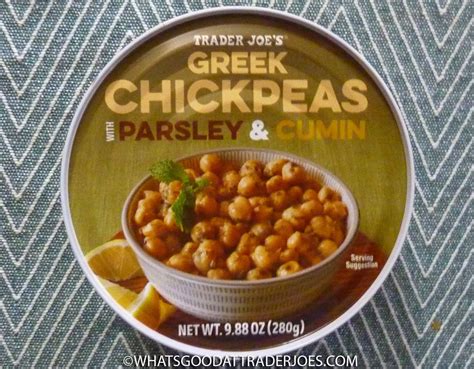 What's Good at Trader Joe's?: Trader Joe's Greek Chickpeas with Parsley ...