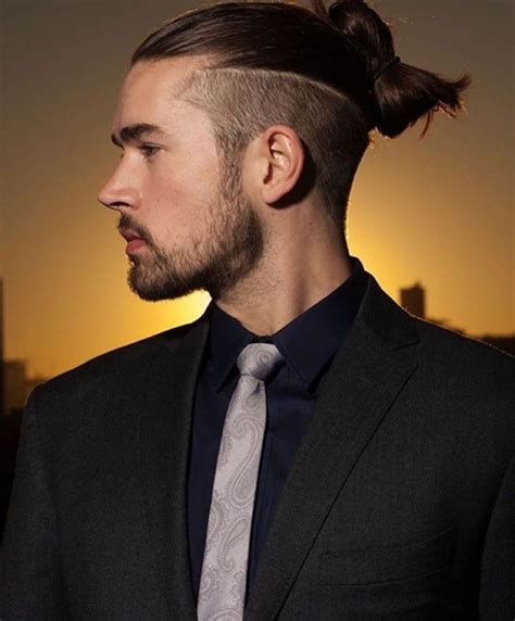9 Awesome Man Bun Hairstyles That Can Make You Look Cool | Mens long ...