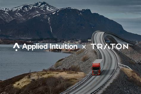 TRATON, Applied Intuition과 파트너십 체결 | Applied Intuition