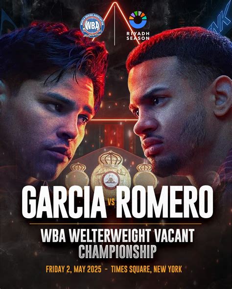 Ryan Garcia vs. Rolly Romero: A Redemption Clash in Times Square ...